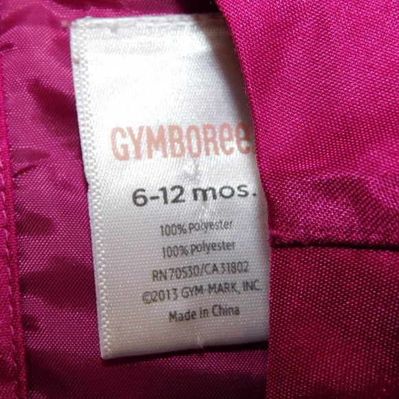Gymboree Girls 6-12 Months Fuchsia Pink Easter Holiday  Dress Tulle Skirt - Picture 2 of 9